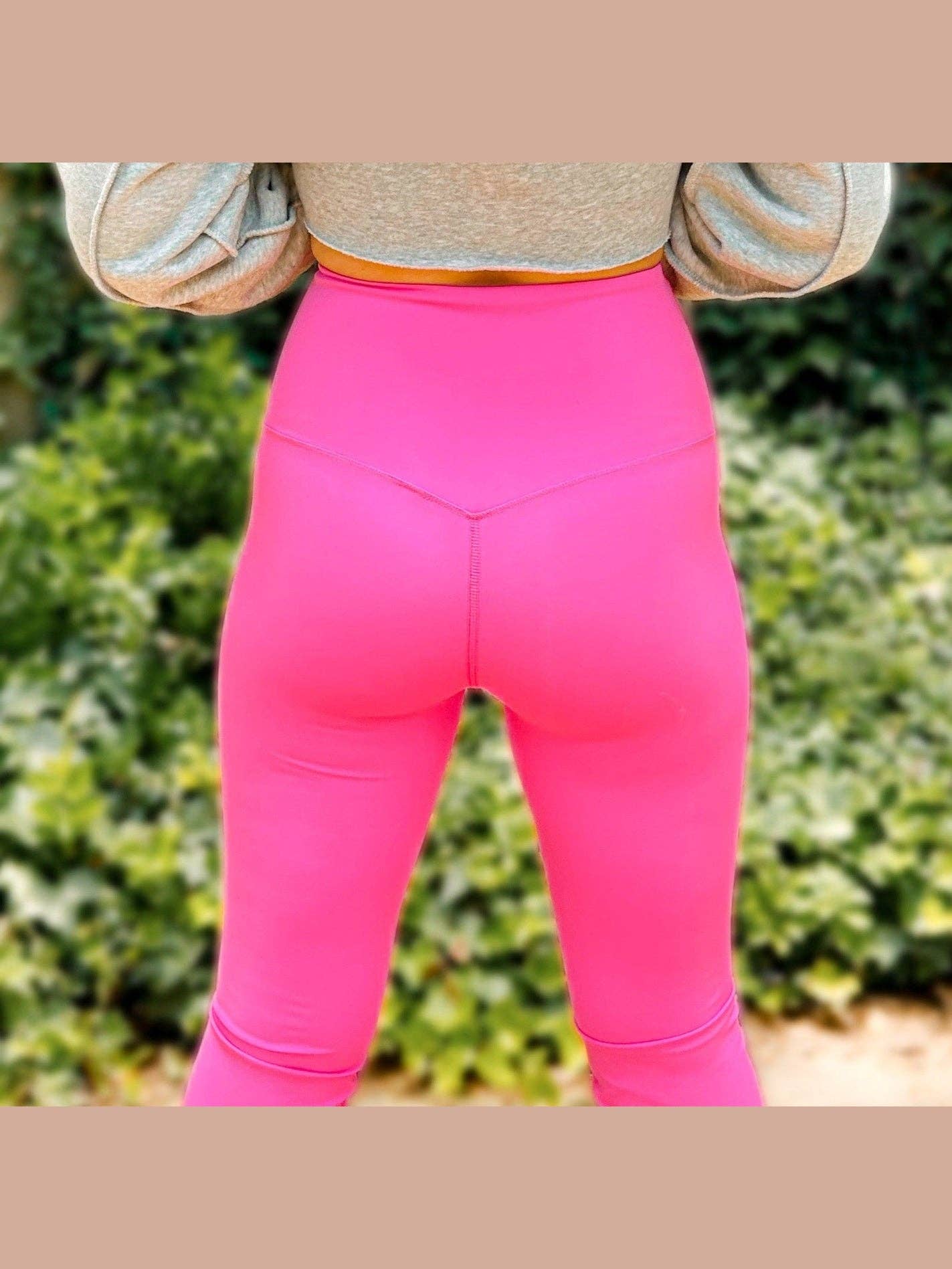 Girl Code Couture - Wholesale Athletic/Lounge Leggings - Women's - Fallon Flare Bottom Suck & Tuck Leggings0