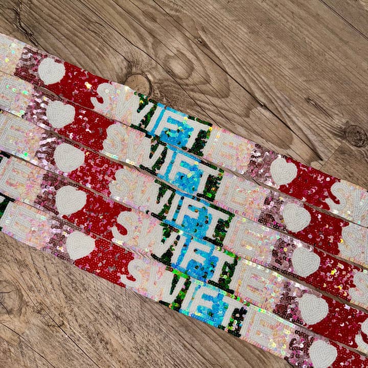 Ombre Swiftie Sequin Purse Strap and other Purchase Wholesale morgan bait. Free Returns & Net 60 Terms on Faire trending on Faire.