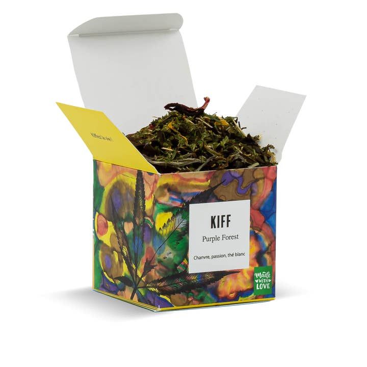 Odyssey - Vendita all'ingrosso Tisane salutari e depurative - Tè e infusi Wellness: 4 miscele di canapa