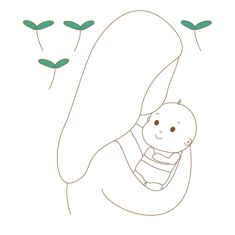 Beaming Baby - Wholesale Diaper (Cloth) - Baby - Organic Bamboo Mini Nappies - 2-6kg, 32 pcs/bag (size 1)6