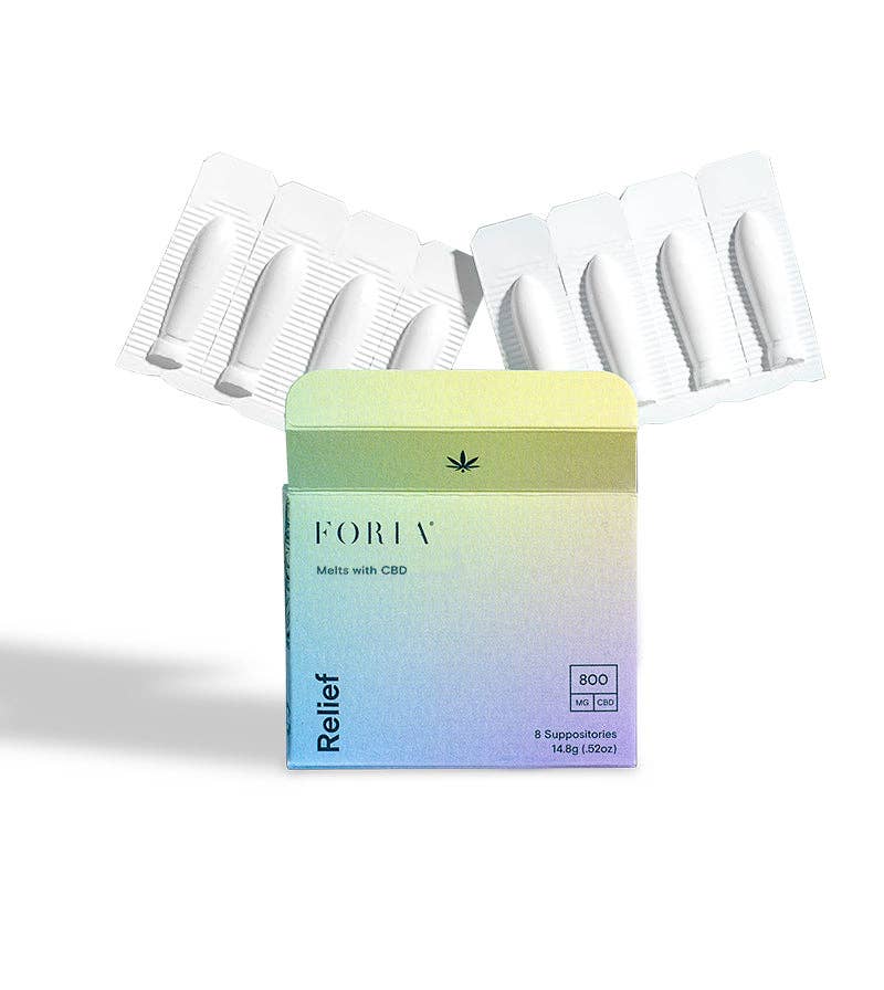 Foria - Wholesale Personal Lubricant - Relief Melts with CBD