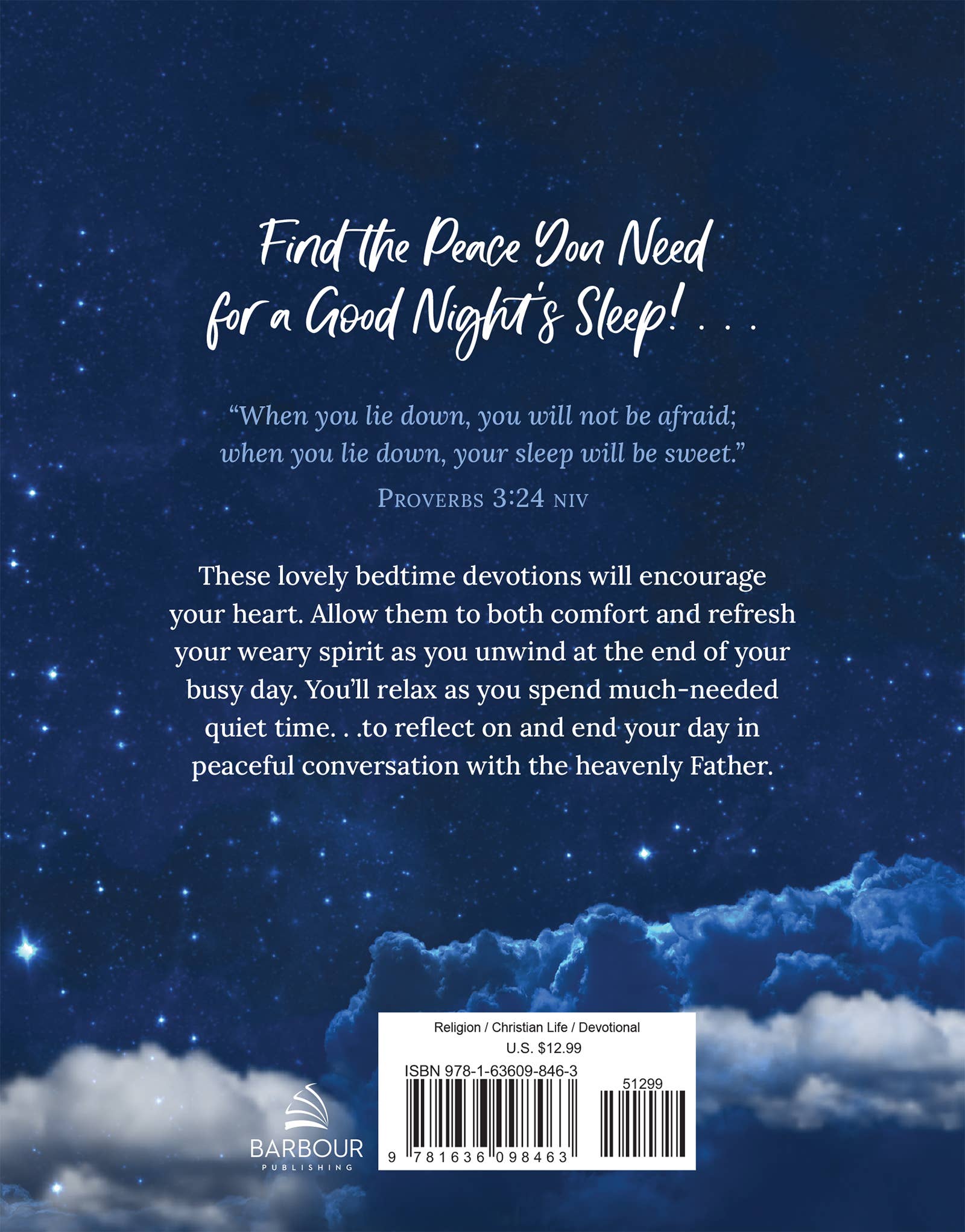 Barbour Publishing, Inc. - Wholesale Religion - Bedtime Devotions for Peaceful Sleep4
