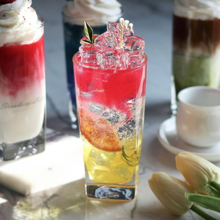 Strawberry Ade Cocktail Candle | Handmade Candle for wholesale by Pretty Hands