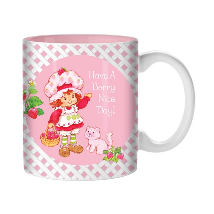 Strawberry Shortcake Vintage Berry Nice Day 20oz Ceramic Mug and other Purchase Wholesale nice day. Free Returns & Net 60 Terms on Faire trending on Faire.