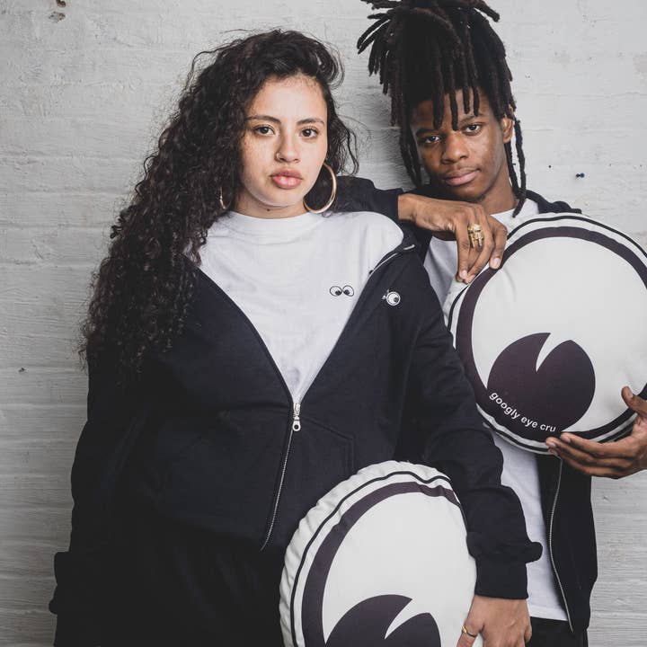 Googly Eye Cru - Vente Coussin décoratif - Oreillers Googly Eye Cru3