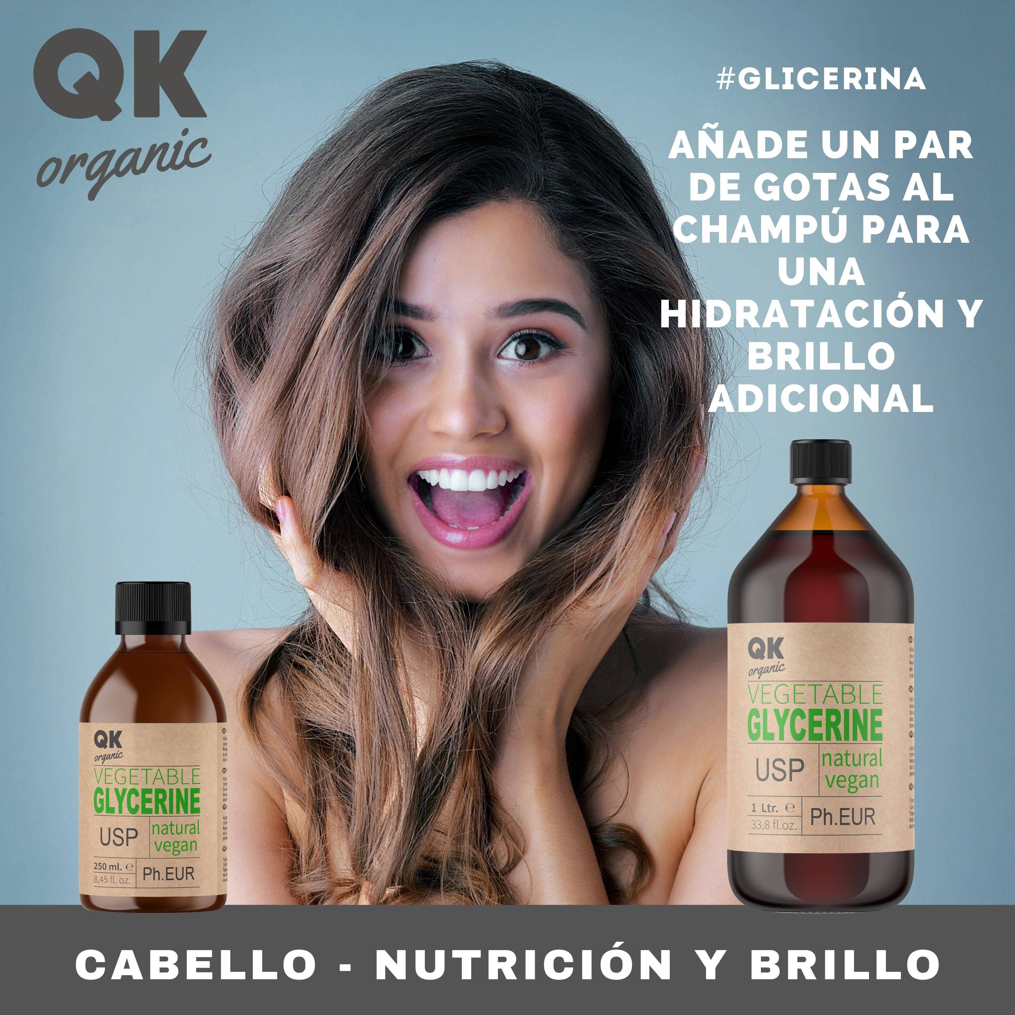 Qknatur – wholesale Bath/body oil – Liquid Vegetable Glycerin 250ml - QKnatur4