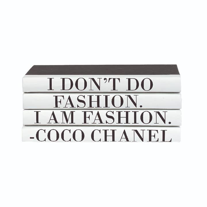 I Am Fashion 4 Vol. Set Black Covers 9.5" Wide x 5" Tall for wholesale by E. Lawrence, Ltd.