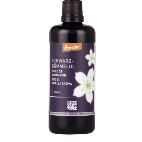 NaturKraftWerke - Vente Huile essentielle - Huile de cumin noir native 100 ml Demeter1