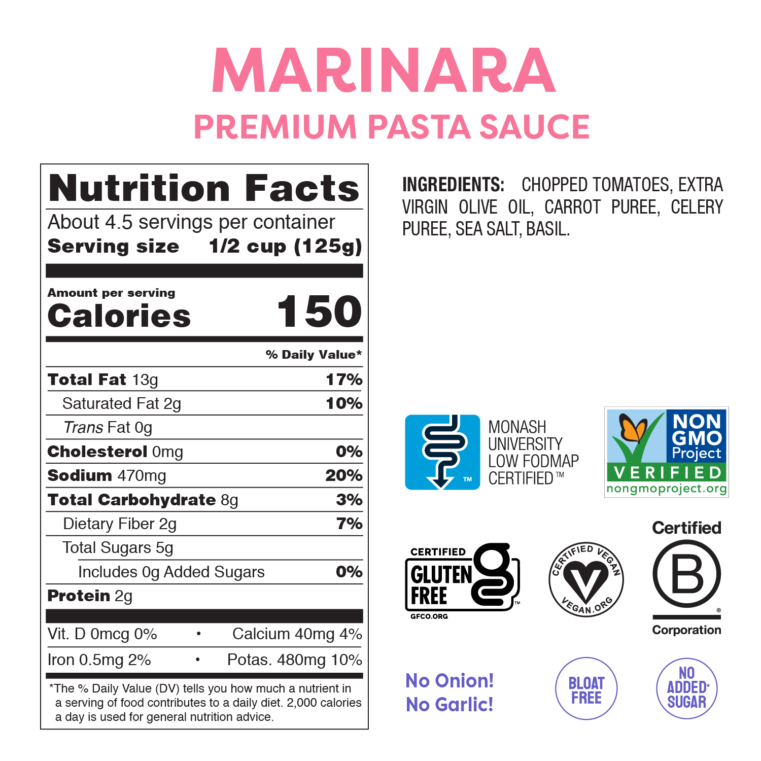 Fody Food Co - Wholesale Pasta Sauce - Marinara Pasta Sauce4