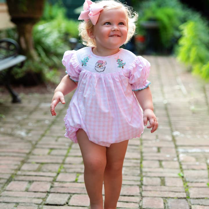 Seven Lantern Lane - Wholesale Bodysuit (non-footed) – Baby - Smocked Christmas Bubble4