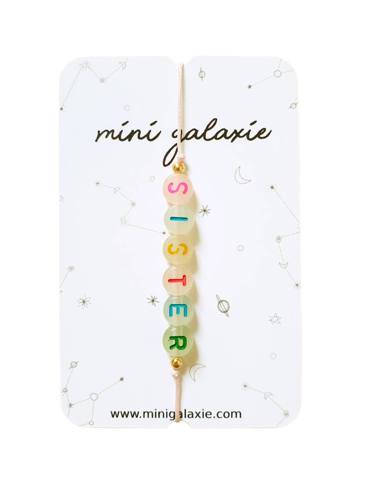 SISTER bracelet for wholesale by Mini galaxie