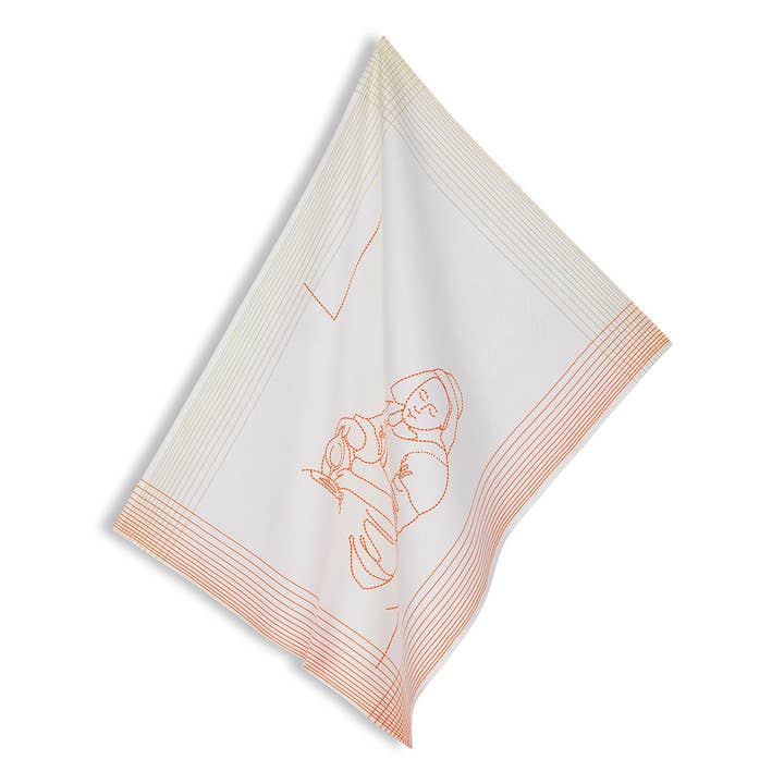 Pano de cozinha leiteira por atacado de Hellen van Berkel HeartMadePrints