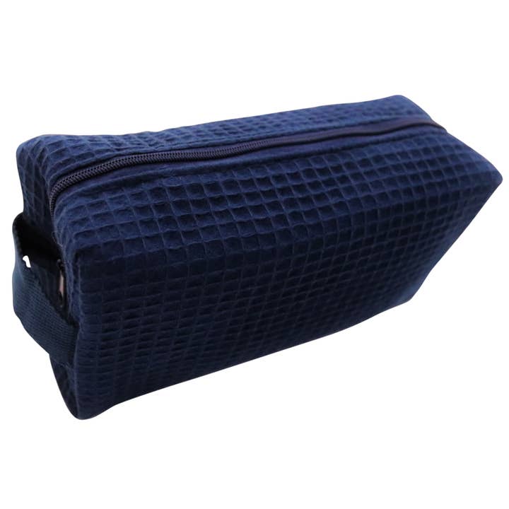 Alan Pendergrass Robes - Wholesale Makeup/Cosmetic Bag - Cotton Waffle Cosmetic Bag, Small5
