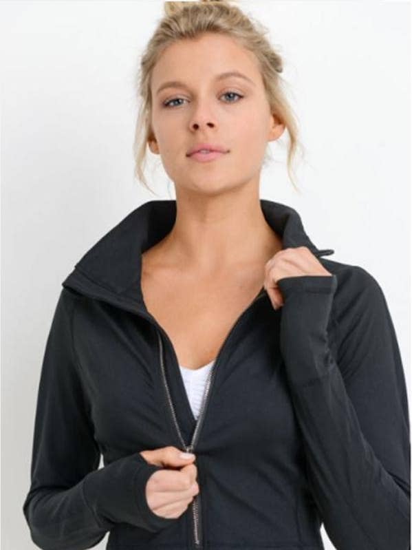 Jackie Crop Jacke Activewear für den Großhandel von Fashions Blvd