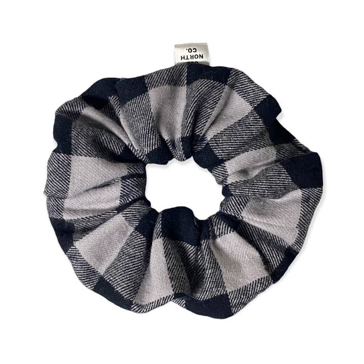 Stormy Nights Flannel Scrunchie for wholesale by Old North Co.
