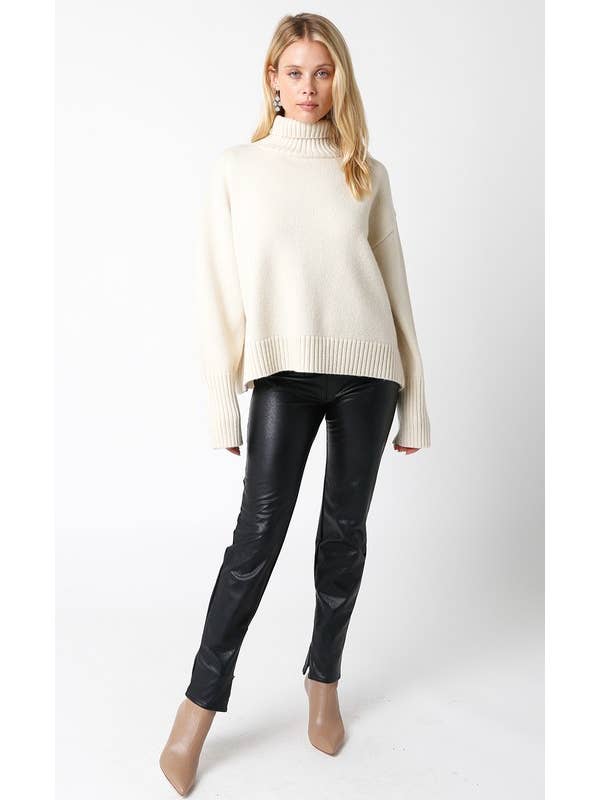 Olivaceous - Wholesale Knit Sweater - Women's - Mckenna Sweater6