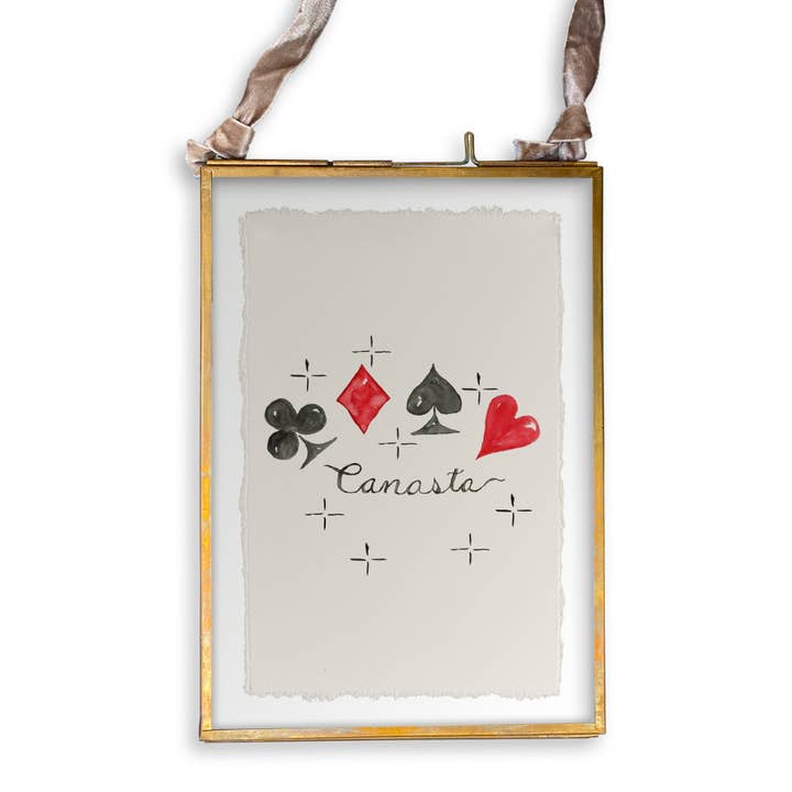 French Graffiti - Wholesale Tea Towel - Canasta13