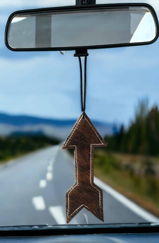 reSCENTit ~ Red Dirt Leather - Wholesale Car Freshener - Unisex - 2P-HAIR ON HIDE reSCENTable CHARMS  0