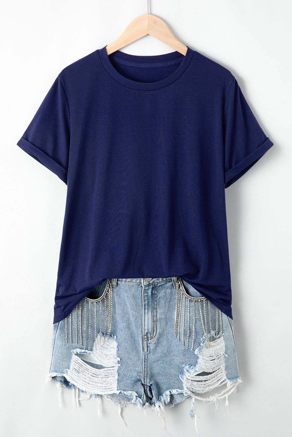 Aapparella - Vente T-shirt – femme - T-shirt décontracté multicolore à manches courtes et col rond | S-2XL6