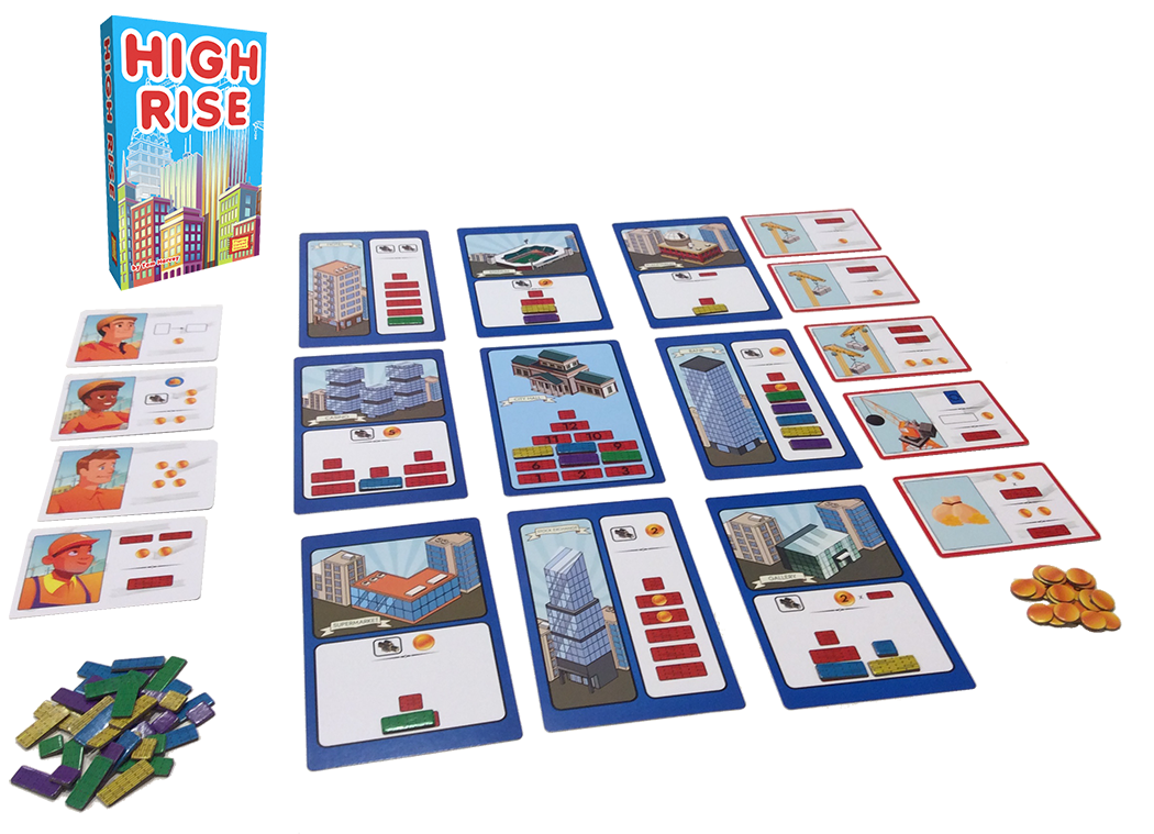 Flying Carpet Games - Wholesale Board Game - High  Rise1