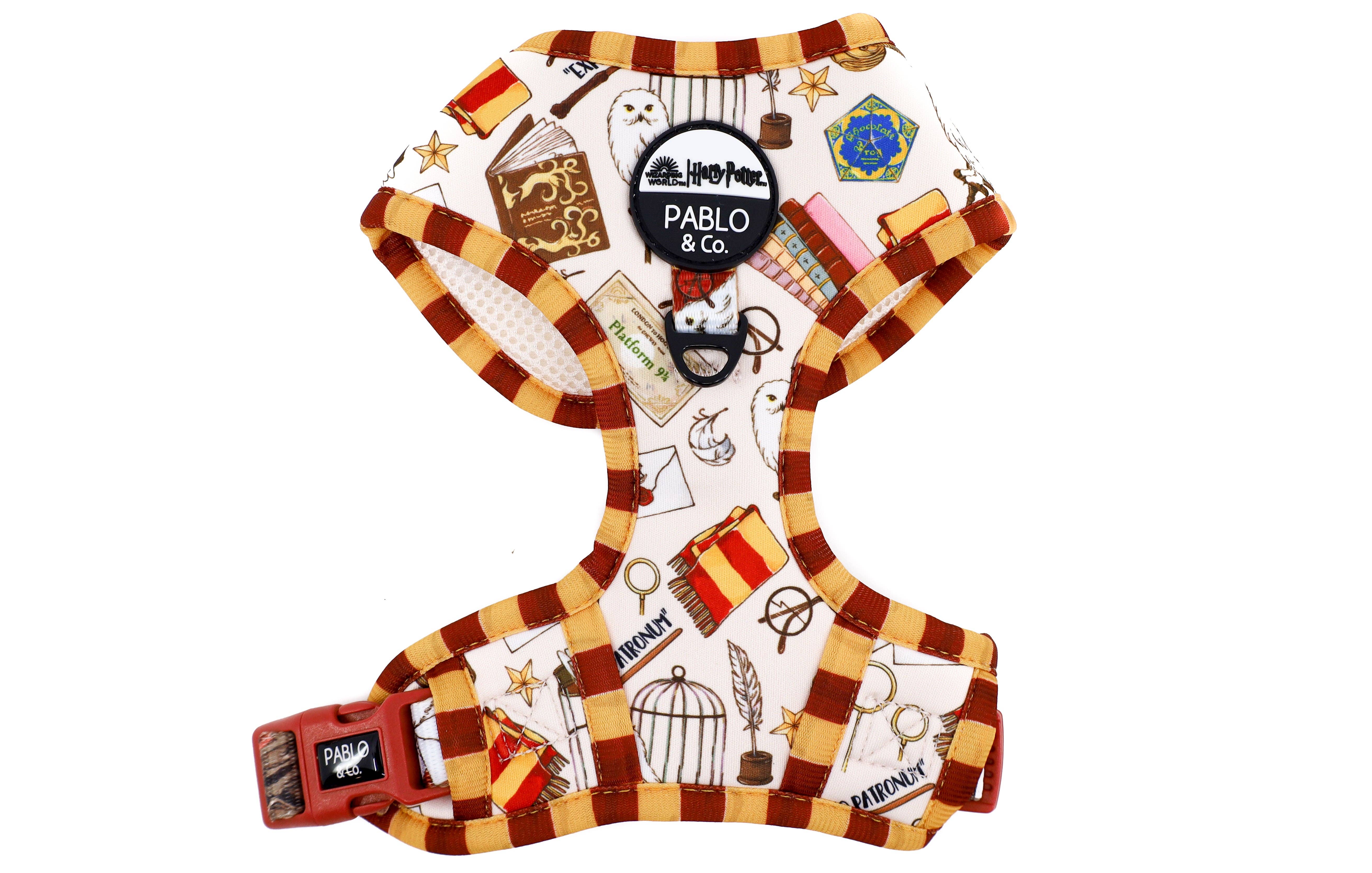 Pablo & Co. Boutique - Vente Harnais – chien - Harry Potter : Harnais ajustable pour chien0