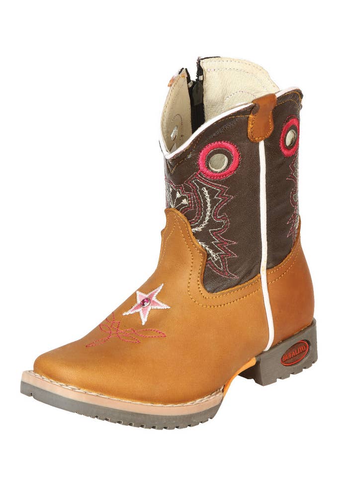 Jar Boots Rodeo Boot Honingbruin Mod. 126580 voor wholesale door Conejo Western Wear