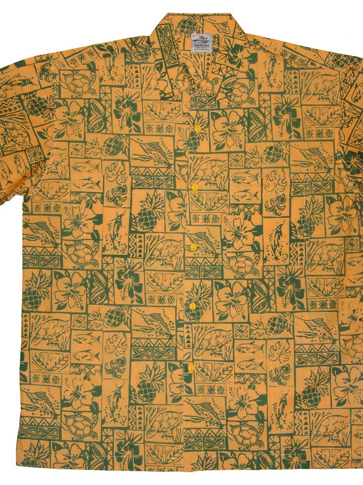 Camisa Cabana - Tapa The Morning para venta al por mayor de Rum Reggae Clothing