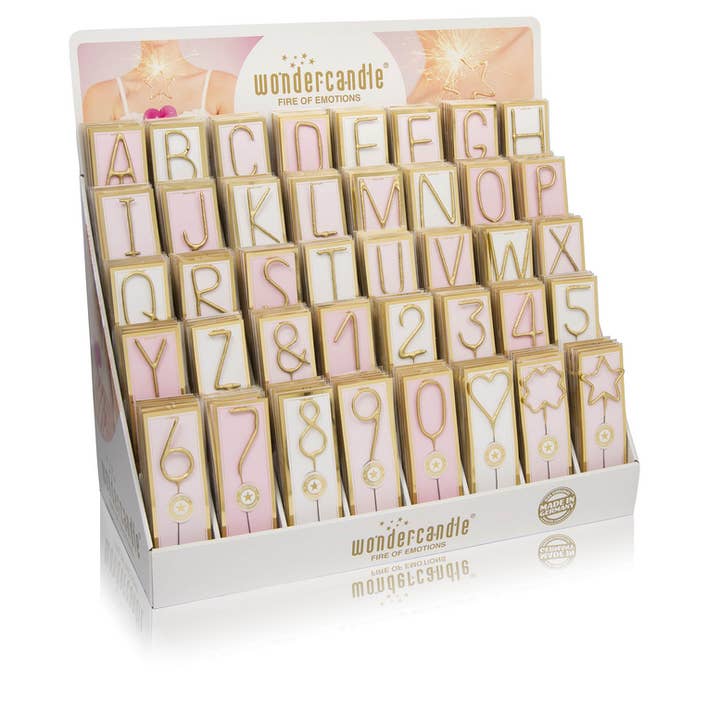 Gold piece gold assortment 240 Wondercandle® classic für den Großhandel von Wondercandle