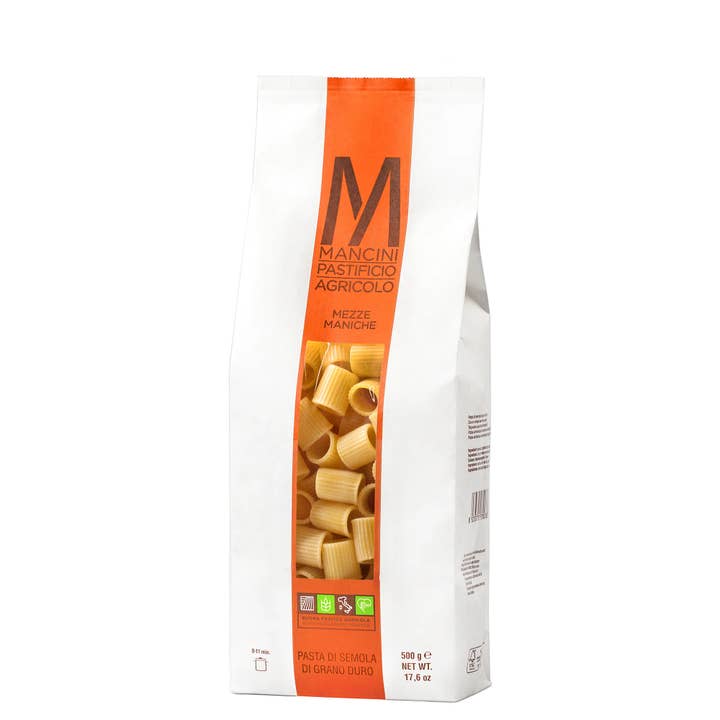 Great Ciao - Wholesale Pasta - Mancini Mezze Maniche