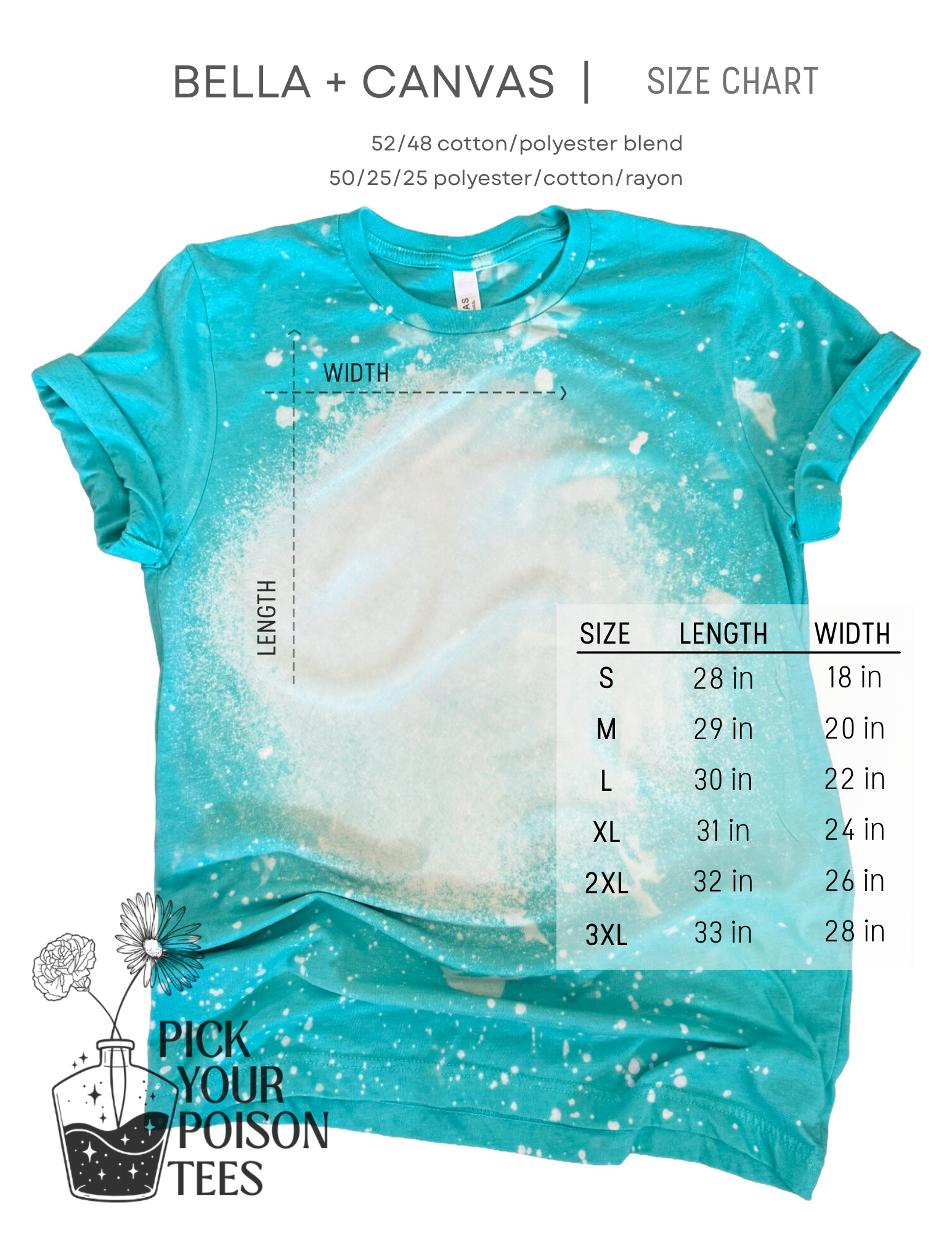 Pick Your Poison Tees LLC (Formerly Wandering Owl Designs) - Wholesale Screen Printed T-Shirt - Unisex - Bee Kind Positivity Tie-Dye Tee1