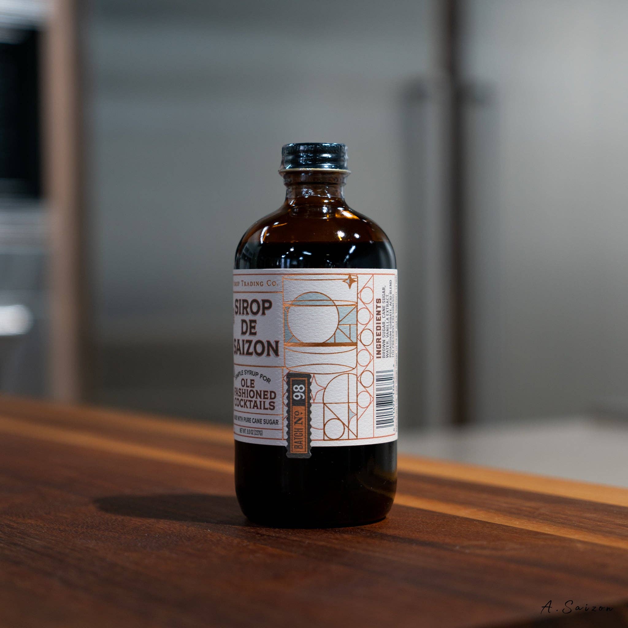 Sirop Trading Co. - Wholesale Cocktail Mix/Syrup - Sirop de Saizon1