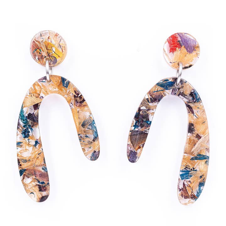 Aspen U Shaped Statement Resin Earrings and other Purchase Wholesale aspen shavings. Free Returns & Net 60 Terms on Faire trending on Faire.