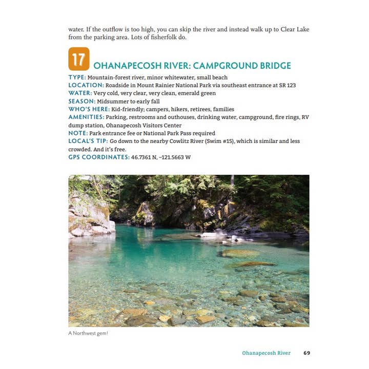 Mountaineers Books - Venta al por mayor Naturaleza y aire libre - Piscinas de Washington4