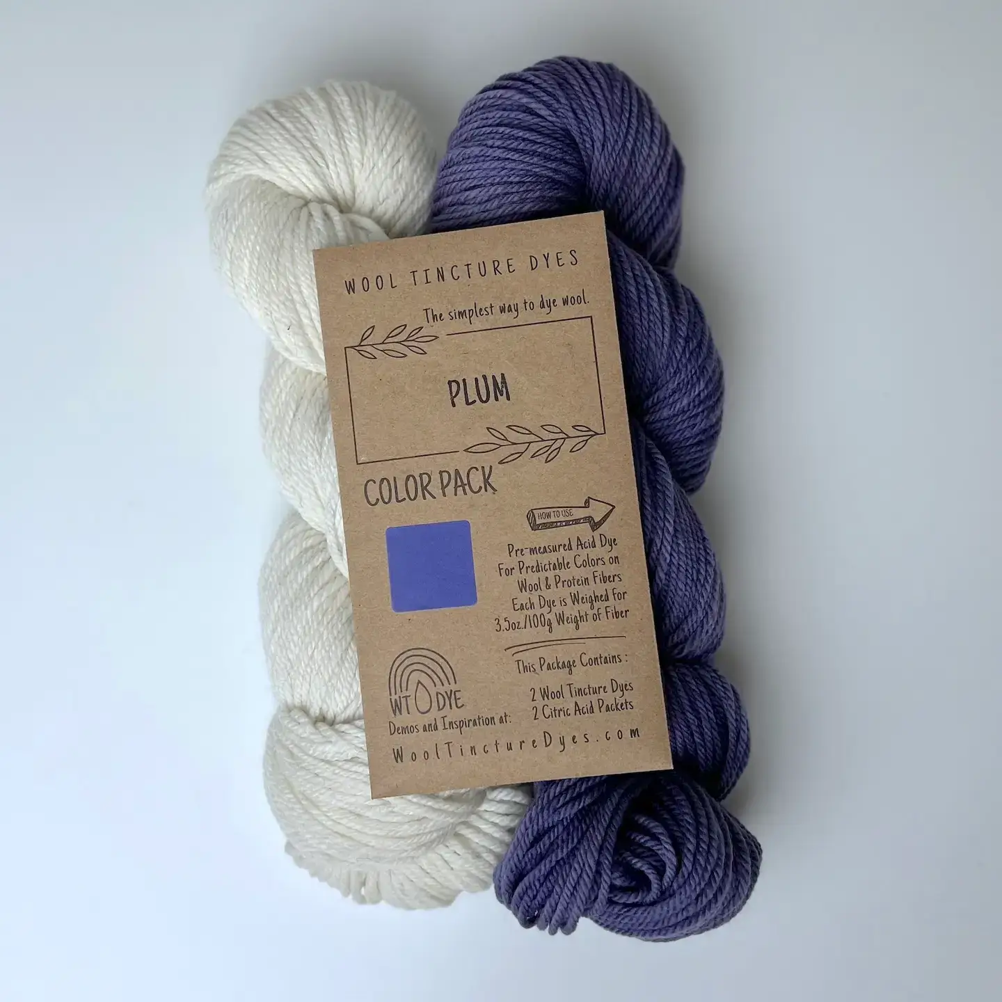 Wool Tincture Dyes - Wholesale Knitting/Crochet Supplies - Color Pack - Tea Bag Dye System16