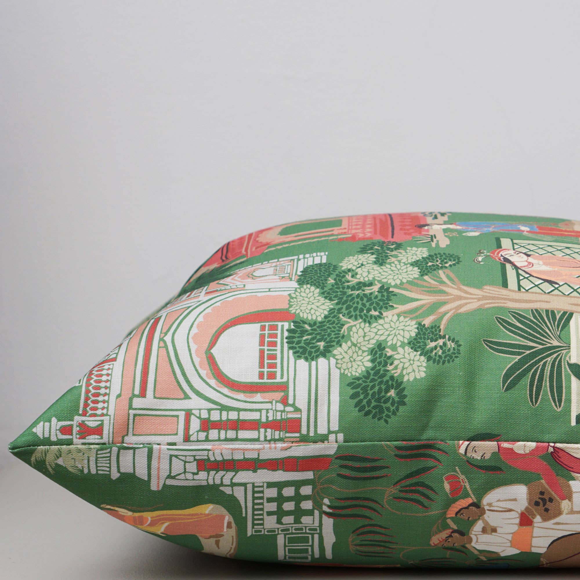 Post House - Wholesale Throw/Decorative Pillow - Bara Bazaar in Viridian Pillow1