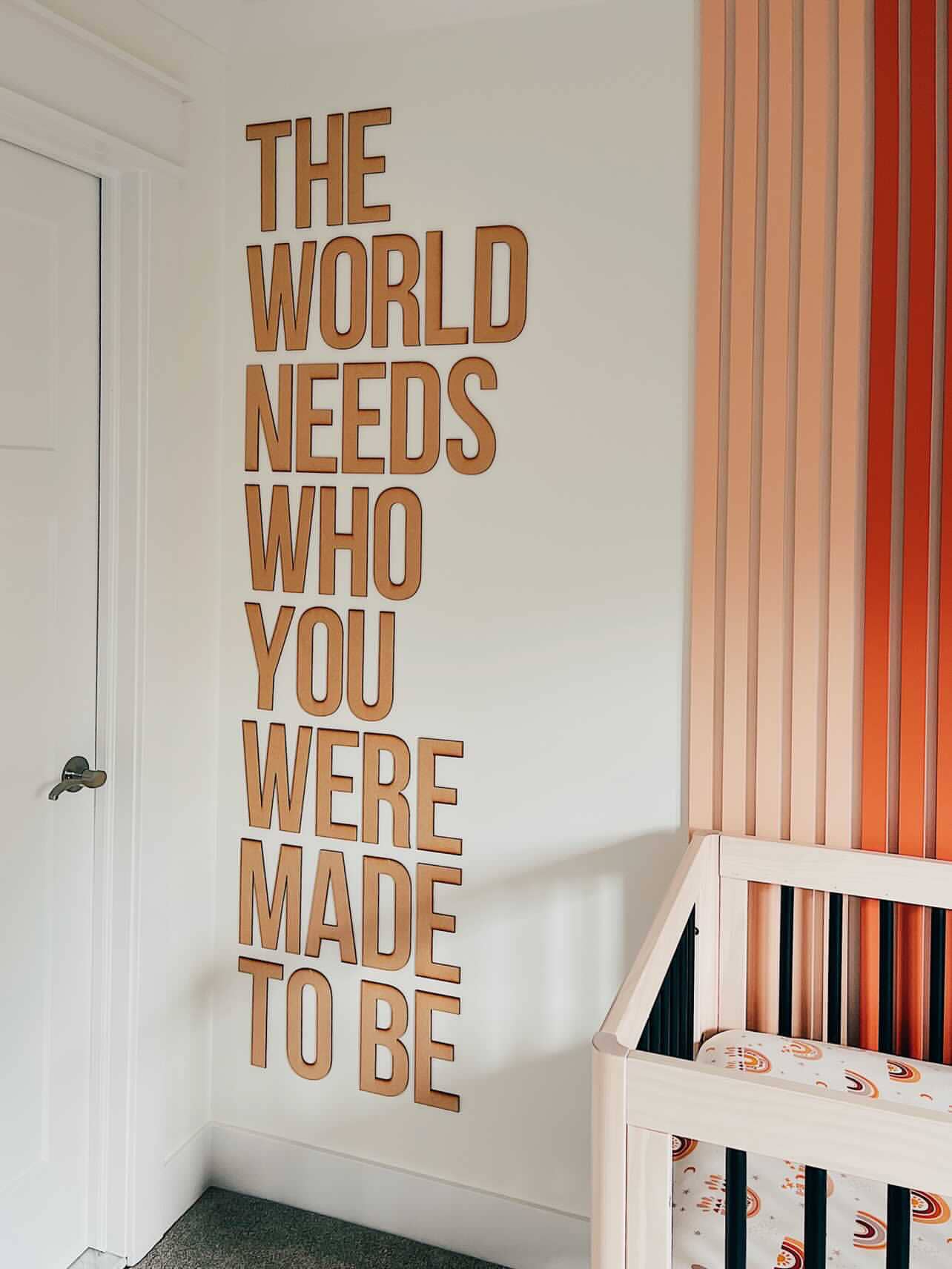SBG Co. - Wholesale Wall Accent - The World Needs Who You Were Made To Be - Wall Accent1