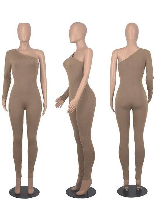 Flarix - Wholesale Jumpsuit - Women's - one long sleeve fitted jumpsuits6