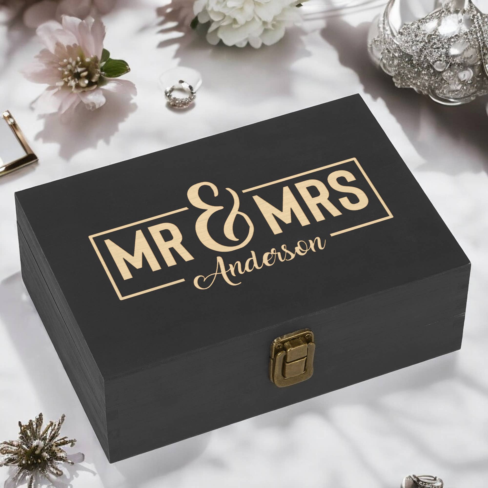 Engrave My Memories - Wholesale Keepsake Box - Kids & Baby - Personalized Engraved Wedding Memory Box10