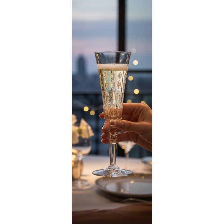 Kadra Kitchenware – Engroshandel Champagneglas – RCR - Marilyn, champagneglas, 5,75 oz1