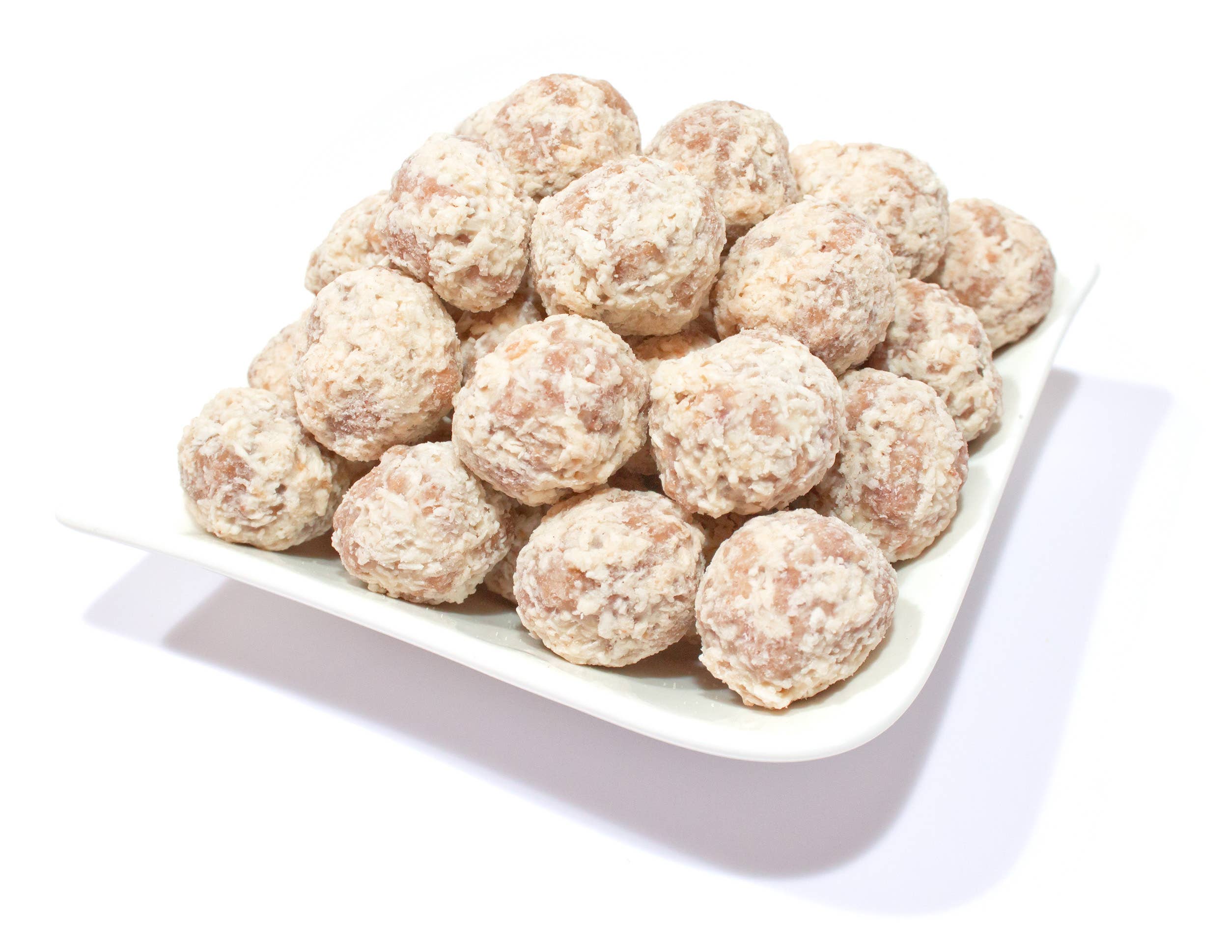 Nusssucht Deutsch Süßwaren - Wholesale Chocolate Covered Sweets - Burnt macadamia coconut - white chocolate 100g jar1