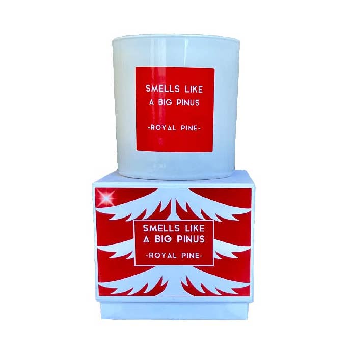 Bougie Smells Like A Big Pinus - Pin royal pour la vente par Rude Dude Fragrances by Cali Cosmetics, Inc.