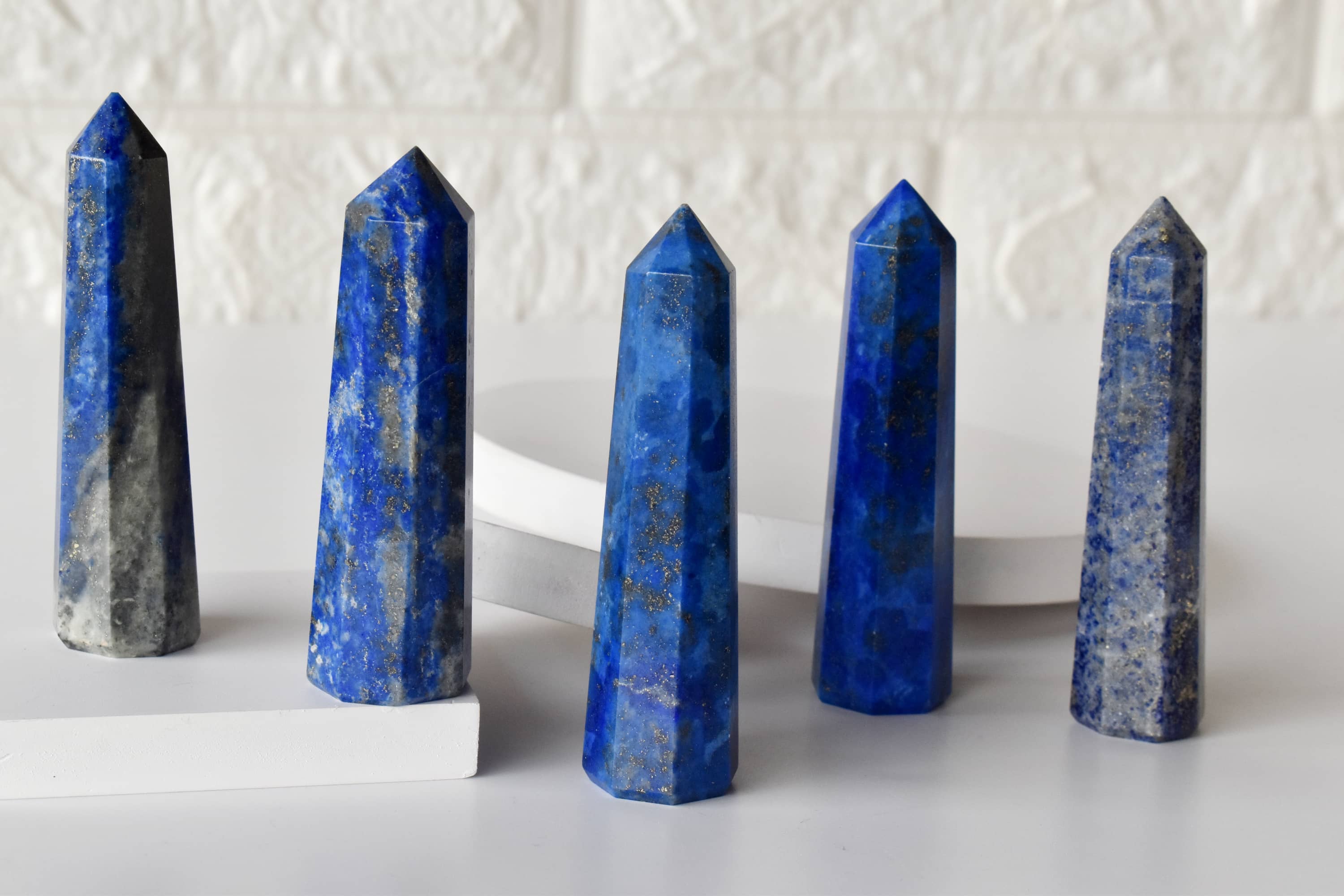 Soothing Crystals - Wholesale Spiritual Stone/Crystal - Healing Obelisk| Lapis Lazuli |Crystal Tower | Crystal Point5