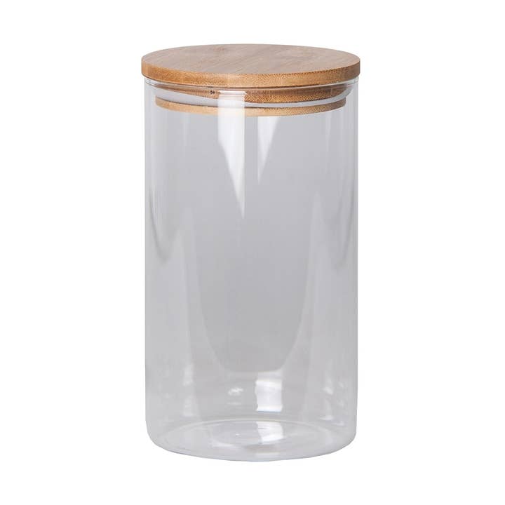 900ml Jar, Glass, Transparent Color, 10x10x17cm for wholesale by B&B