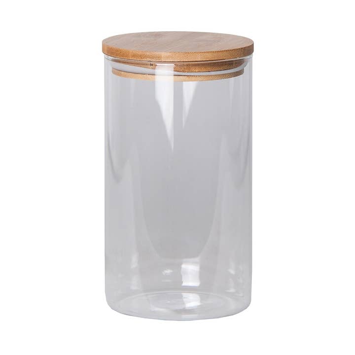 900ml Jar, Glass, Transparent Color, 10x10x17cm for wholesale by B&B