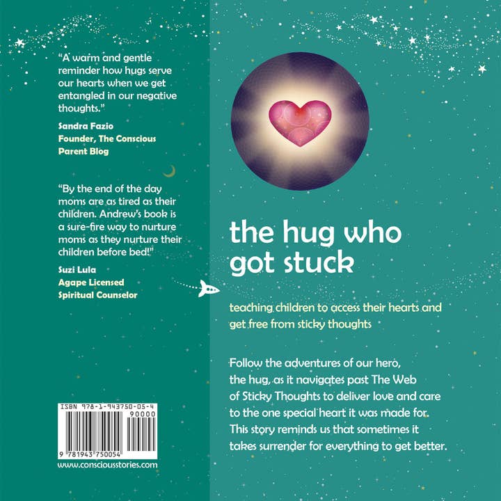 Conscious Stories - Wholesale Book - Kids - The Hug Who Got Stuck: Teaching Children How to Access Their Heart and Get Free from Sticky Thoughts