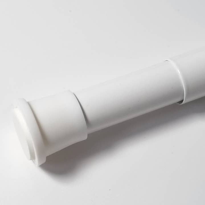 TROPIK HOME - Wholesale Bathroom accessory set - Spring Tension Shower Rail, White 70-110cm3