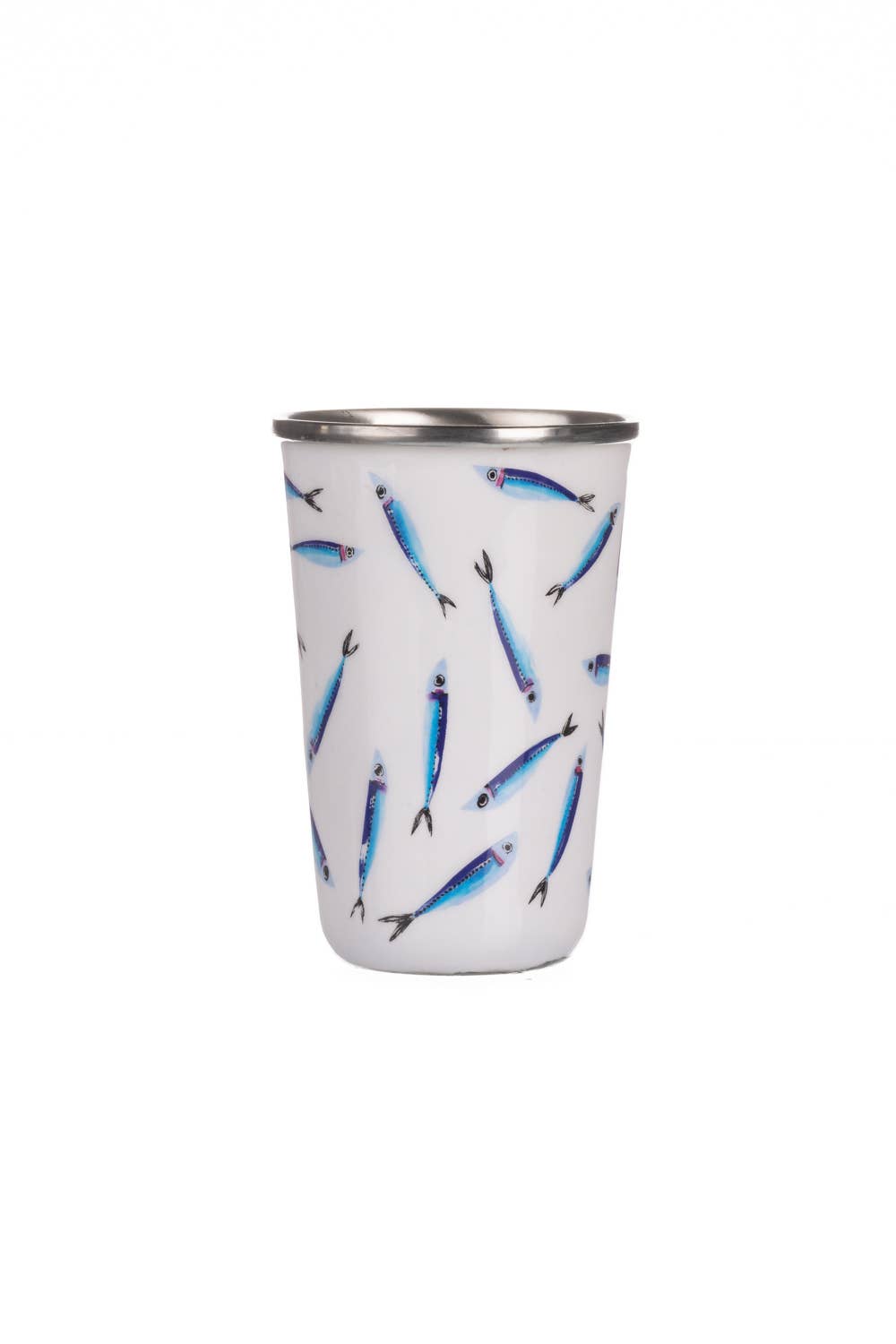 Shoeless Joe Ltd – wholesale Insulated mug/tumbler – Stainless Steel Sardine Beaker