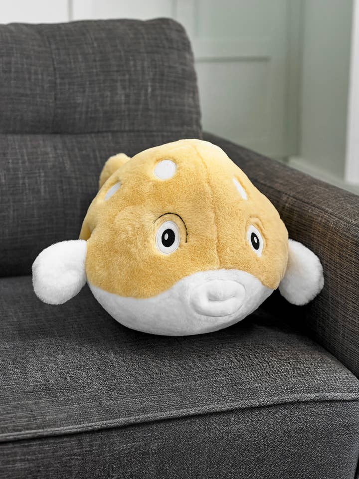 Weicher kuscheliger riesiger Handwärmer gemütlicher Kugelfisch für den Großhandel von Cozy Time Ltd