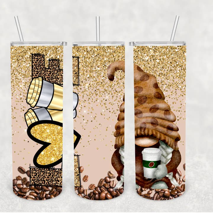 Coffee Love Tumbler for wholesale by The Potted Oasis
