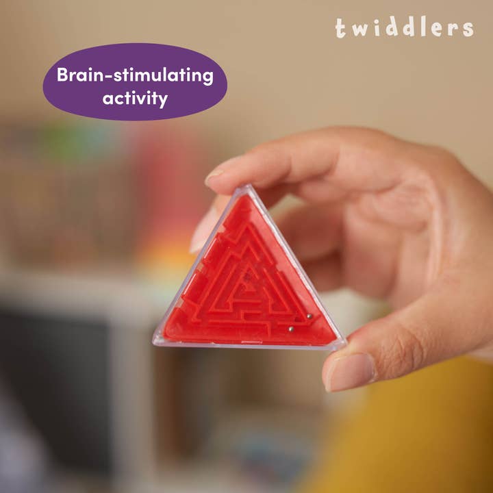 The Twiddlers – Großhandel Puzzle – Kinder – 12er Set Mini-Denkspiele: Kugel, Würfel und Pyramide2